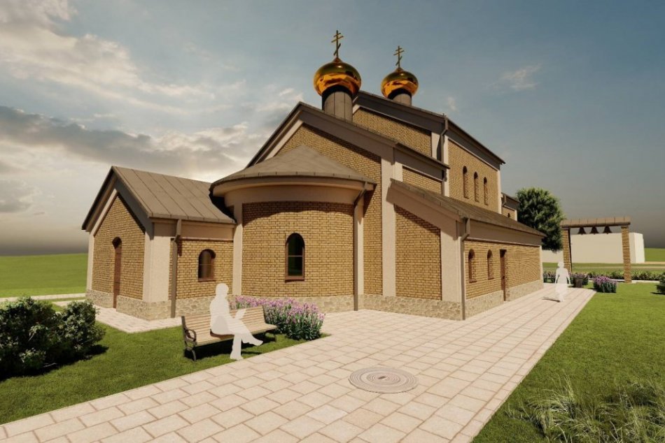 Pod Kalváriou v Nitre rastie pravoslávny chrám: Ako bude vyzerať?