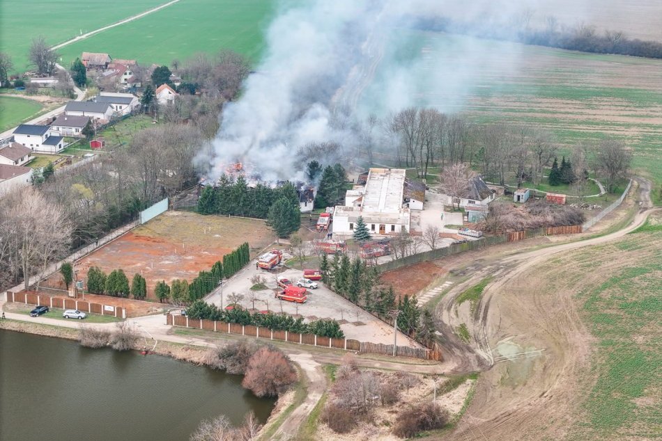 Požiar vo Viničnom