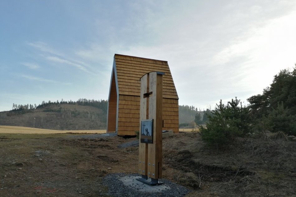 Nová kalvária v obci Spišská Teplica