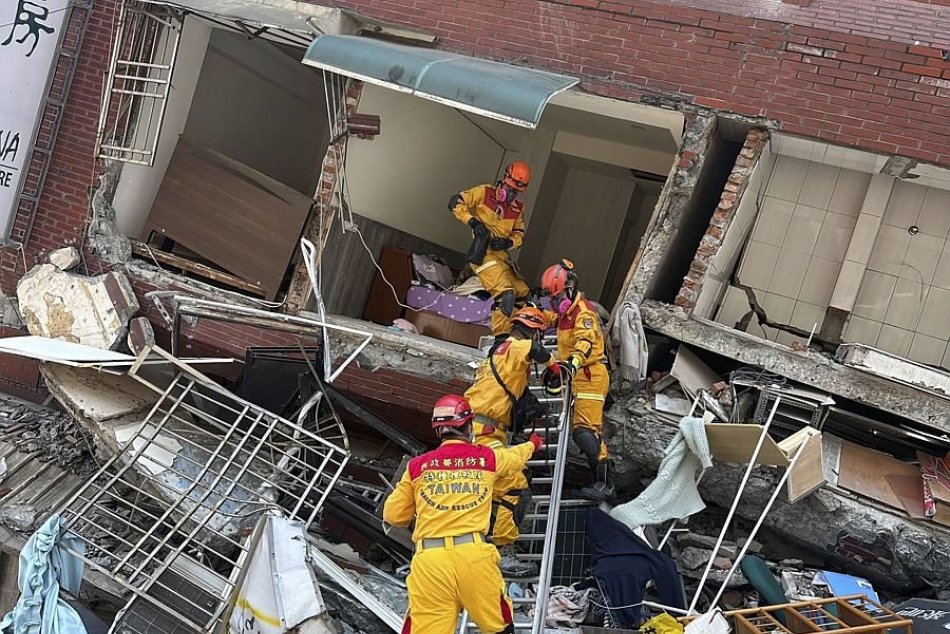 Taiwan zasiahlo ničivé zemetrasenie