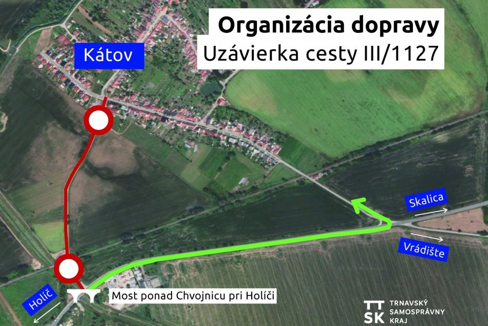 Začína sa výstavba nového mosta cez Chvojnicu pri Holíči