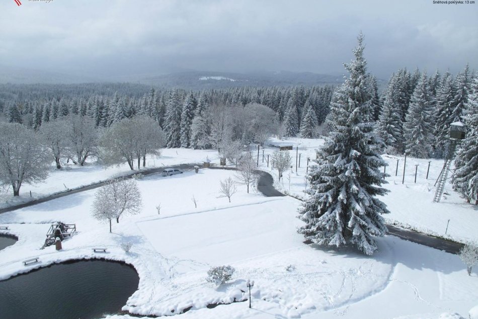 Čechov zaskočila snehová nádielka