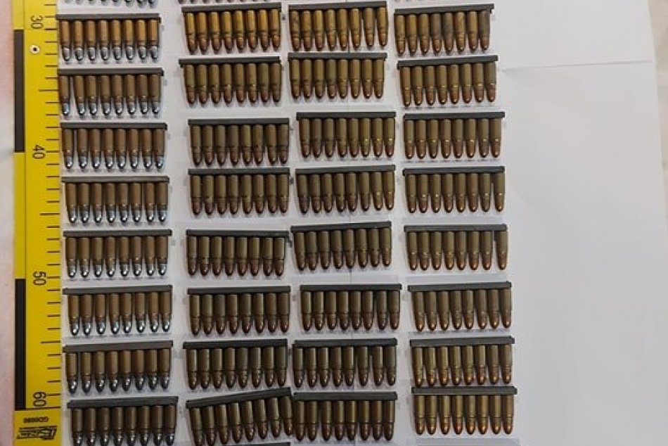 Policajná razia v okrese Trnava: Mladý muž mal doma ZBRANE aj drogy