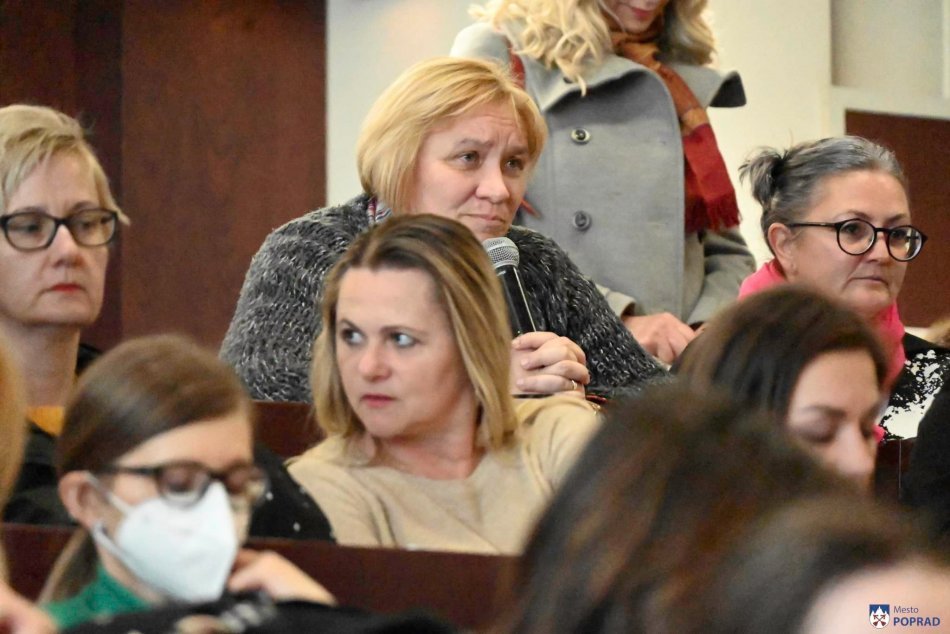 Stretnutie všetkých učiteľov s primátorom v Poprade