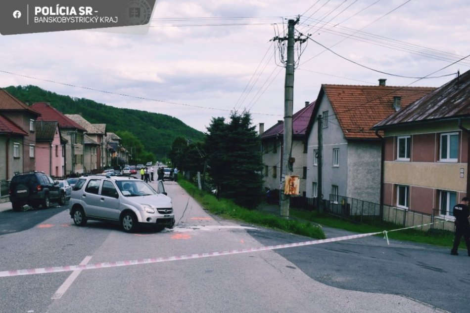 V OBRAZOCH: Tragická dopravná nehoda v Klenovci
