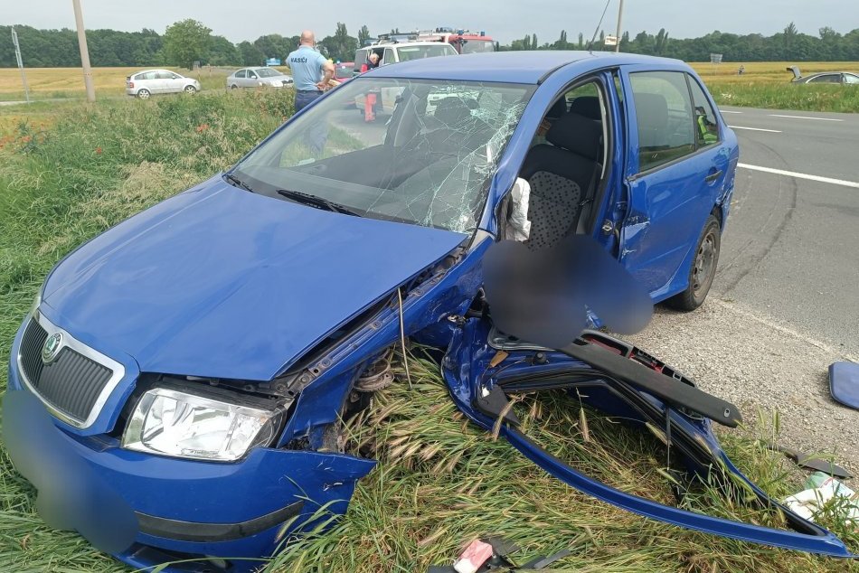 Nehoda na odbočke Kráľovičove Kračany