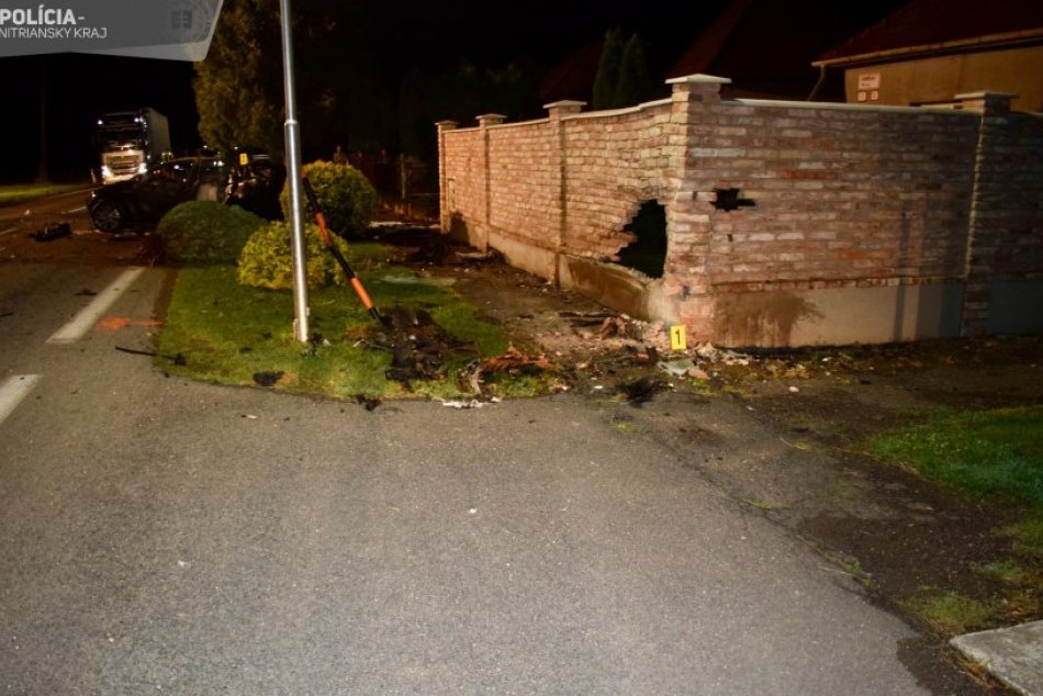 Tragická nehoda v obci Pohronský Ruskov