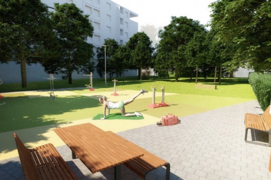 Mesto pokračuje v revitalizácii vnútroblokov na Hospodárskej ulici