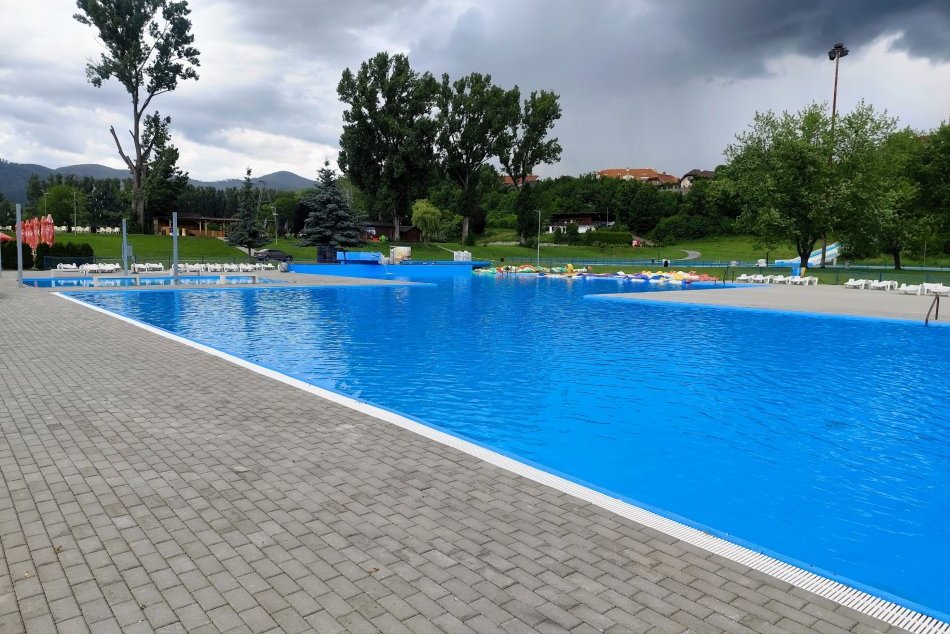 V OBRAZOCH: Novinky na banskobystrickom plážovom kúpalisku