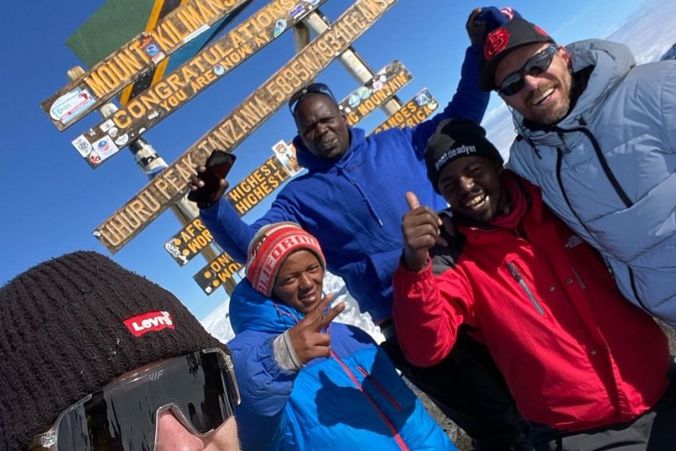 Leoš Mareš a jeho syn zdolali Kilimandžáro