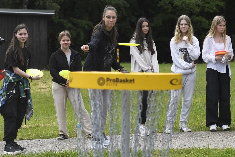 Na Jahodnej pri Košiciach otvorili prvé discgolfové ihrisko v kraji