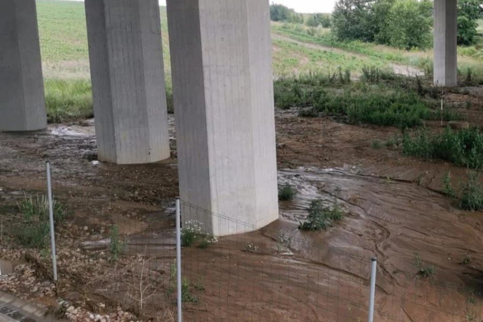 Zaplavený Kynek v Nitre