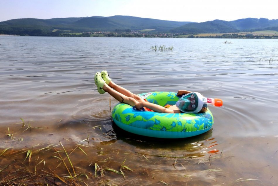 V OBRAZOCH: Vodná nádrž Ružiná sa dočká plnohodnotnej letnej turistickej sezóny
