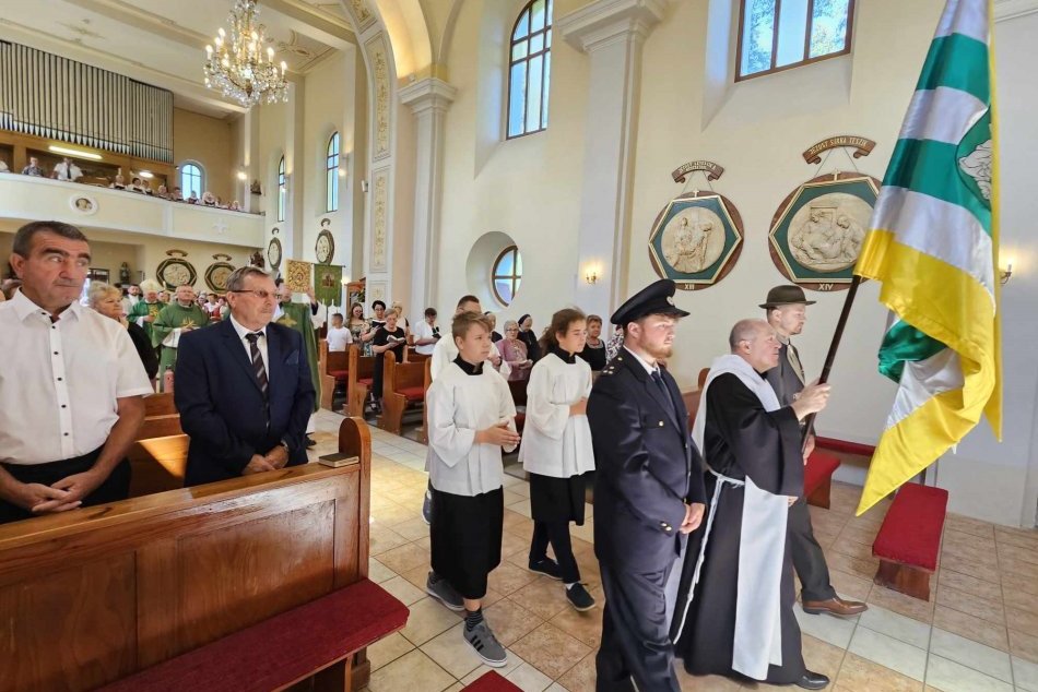 Zrekonštruovaný kostol v Branči požehnal biskup