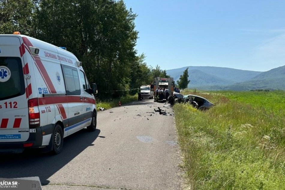 Vážna dopravná nehoda na východe Slovenska