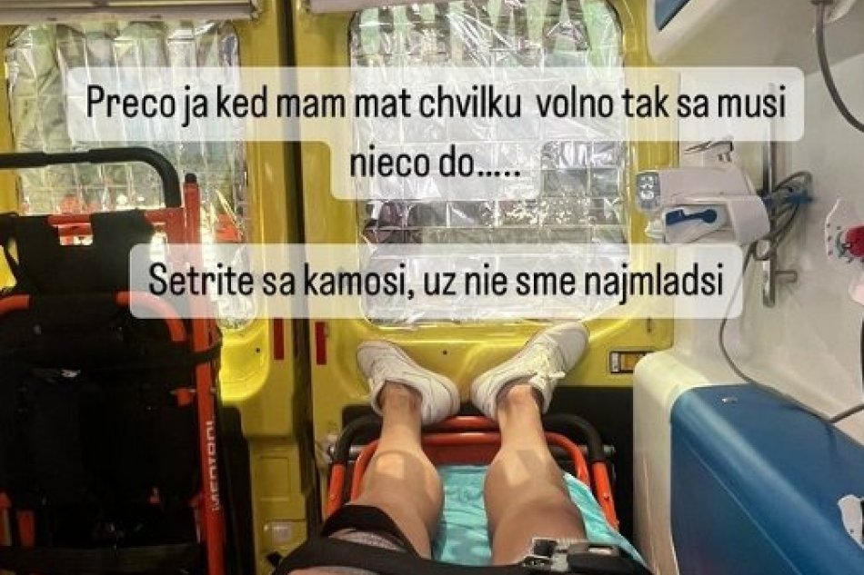 Obľúbeného moderátora brala sanitka