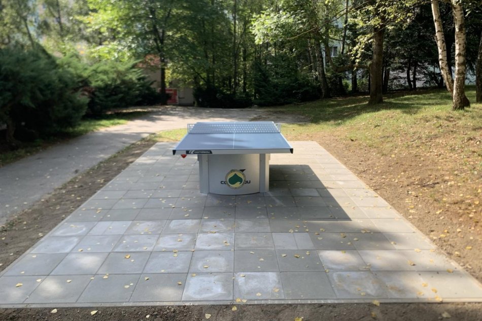 V OBRAZOCH: Nový pingpongový stôl na Moskovskej ulici