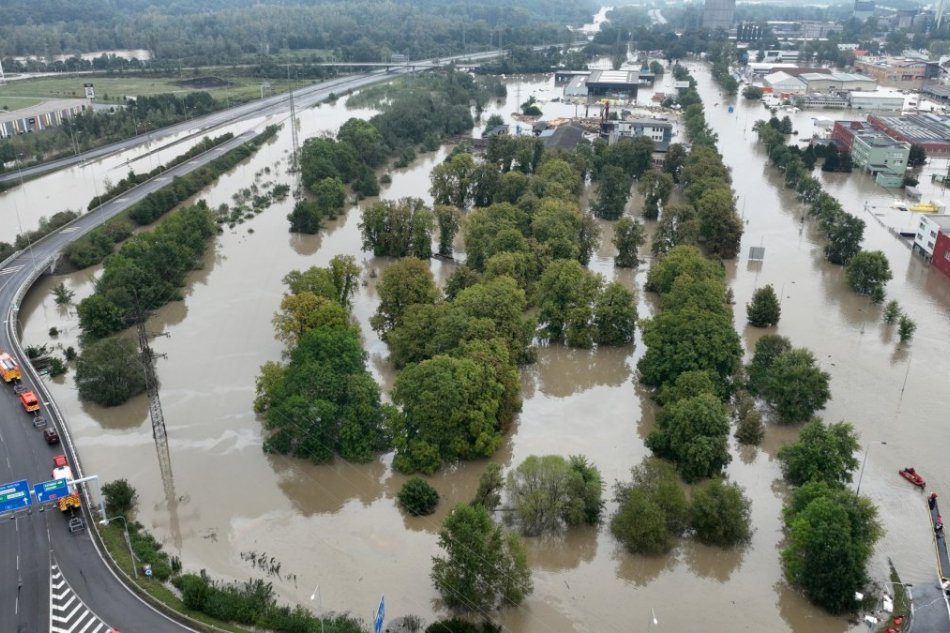 Zaplavená Ostrava