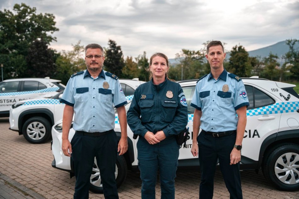 Mestská polícia v Nitre má nové vozidlá