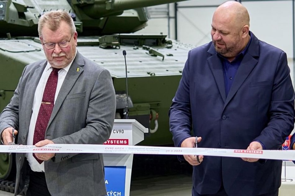 Koval Systems otvorila novú výrobnú halu pre program CV90