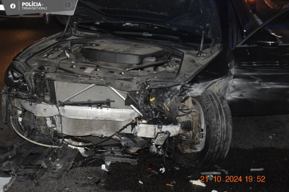 Opitý vodič spôsobil nehodu na R1