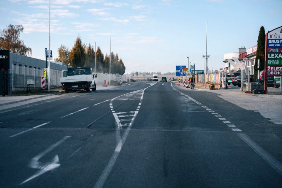 Nový priechod pre chodcov na Cabajskej