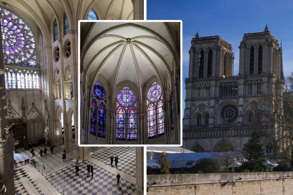 Vynovená katedrála Notre-Dame