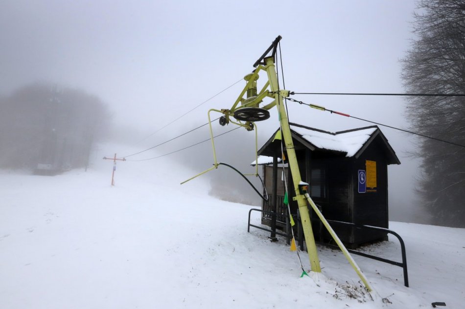 V OBRAZOCH: Zimná idylka v lyžiarskom stredisku na Skalke