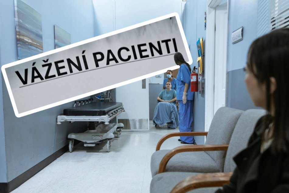 Kontroverzný oznam na dverách ambulancie