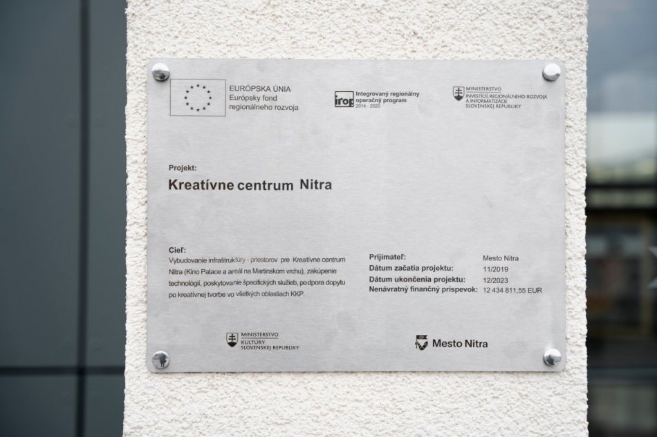 Kreatívne centrum Nitra je otvorené