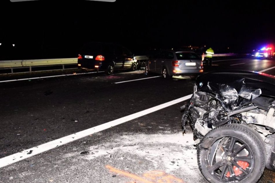 V OBRAZOCH: Tragická nehoda na R2