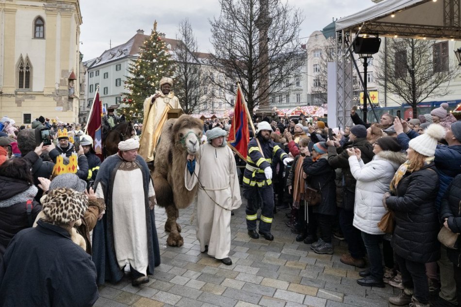 Trojkráľový sprievod ulicami Bratislavy