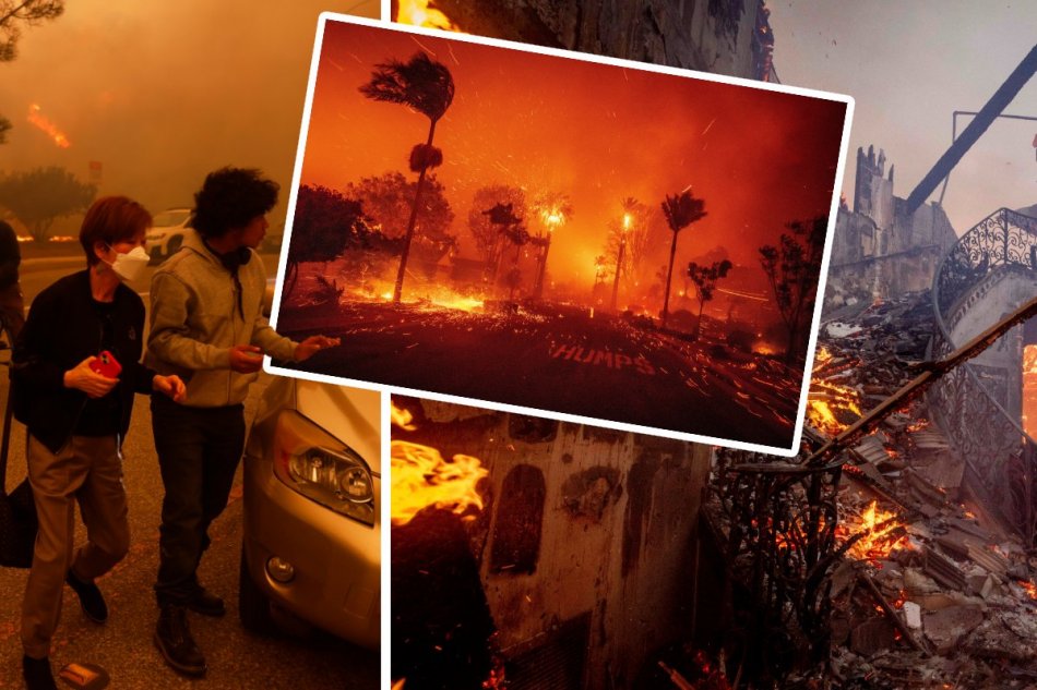 Požiar ohrozuje Los Angeles