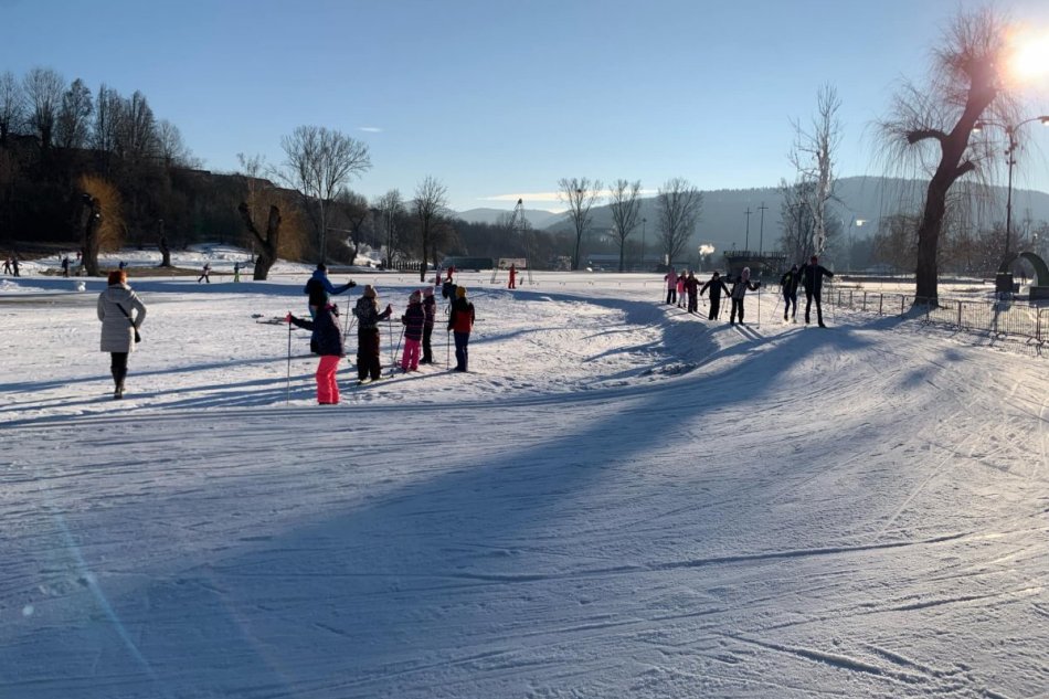 V OBRAZOCH: Školské kurzy na bežkárskom okruhu