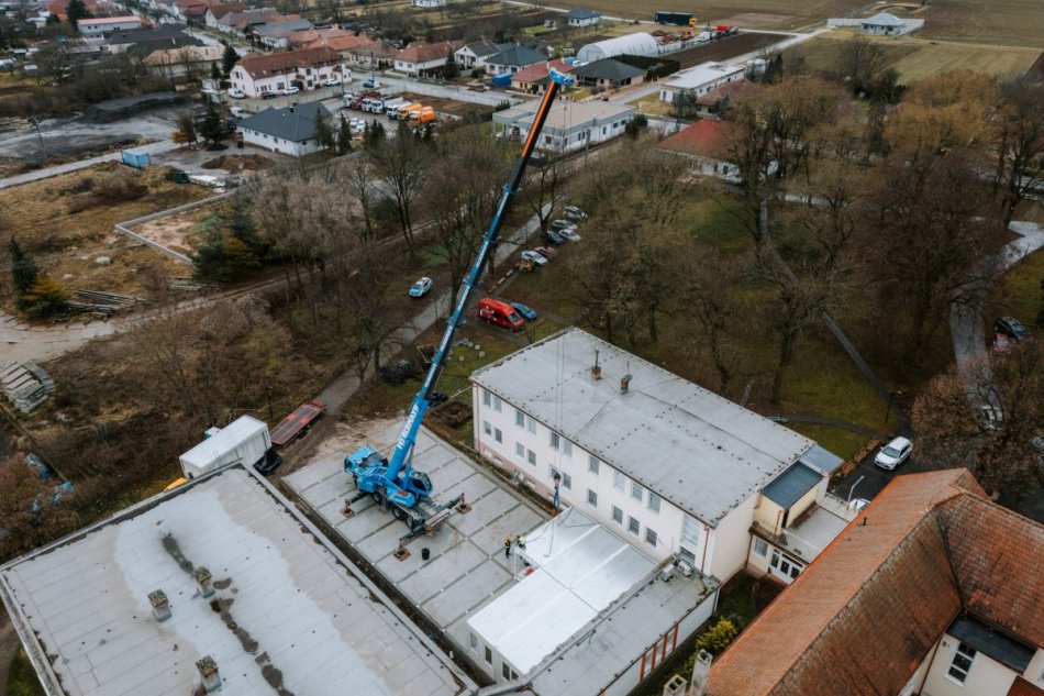 Kontajnerová zostava v ZSS Klasov