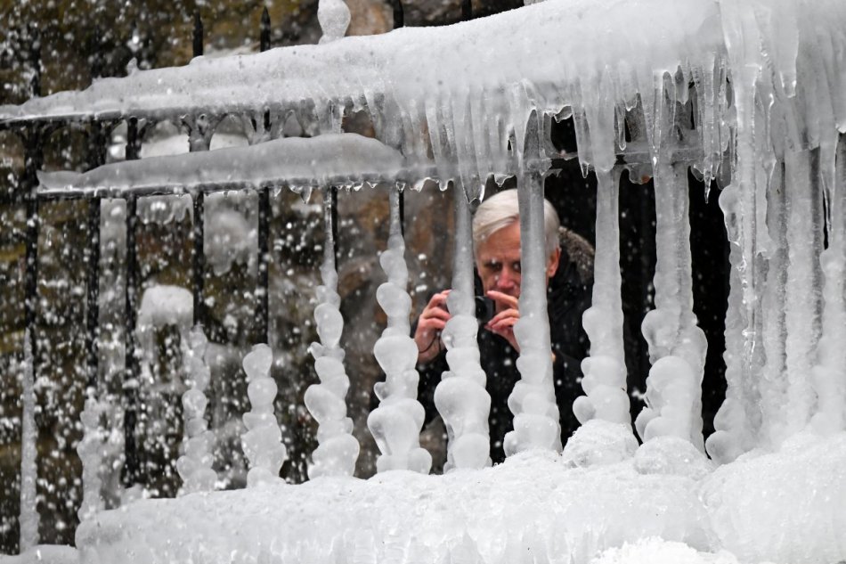 Rímsky ľadopád pri Betliari je atraktívnou lokalitou