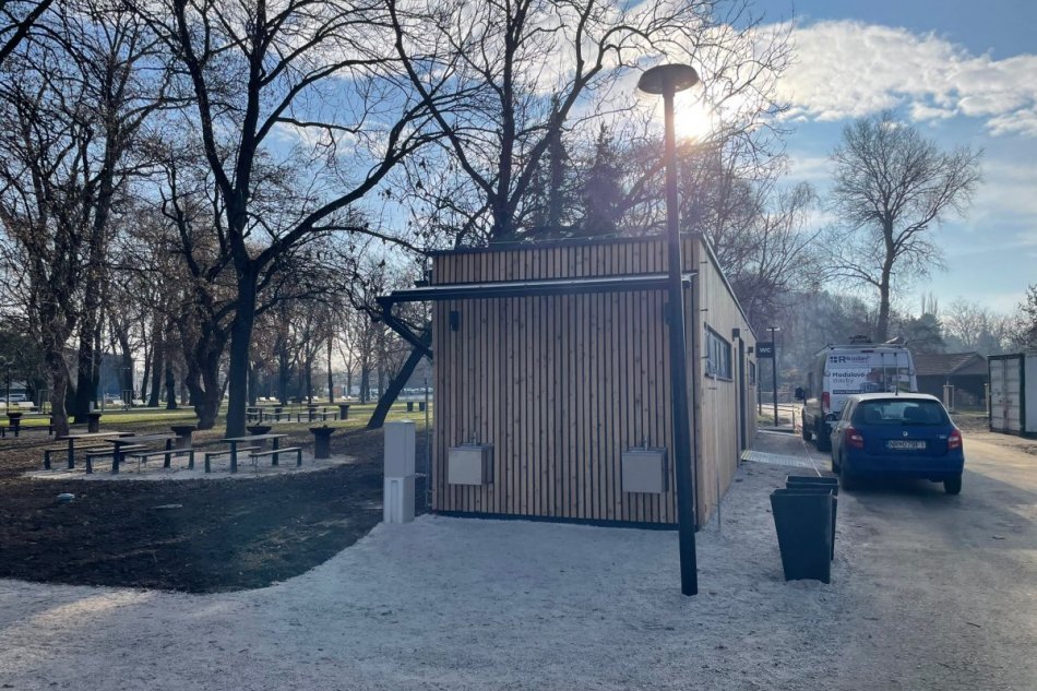 Nové toalety v parku už čoskoro