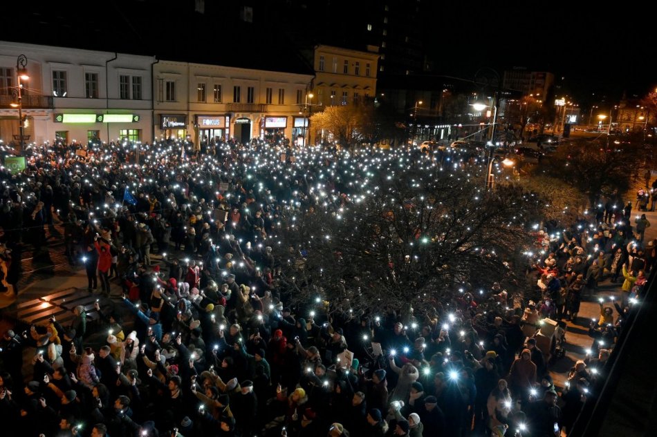 Protest v Košiciach prilákal 20-tisíc ľudí