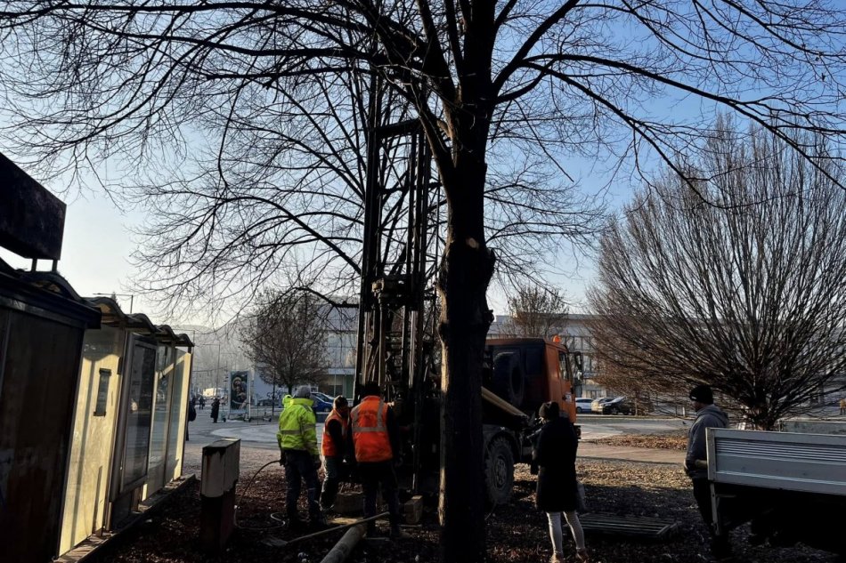 V OBVRAZOCH: Práce na Námestí Slobody