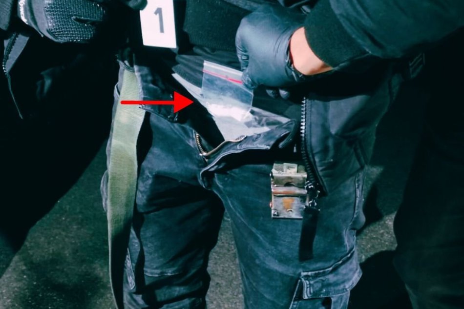 V OBRAZOCH: Muža zadržali pre drogovú trestnú činnosť
