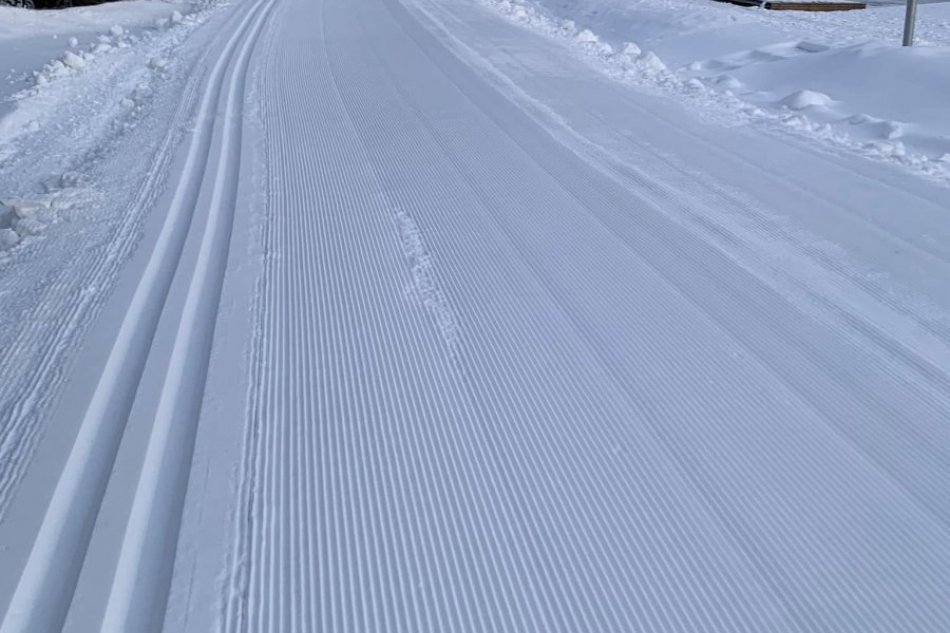 V OBRAZOCH: Piatkový servis pre bežkárov