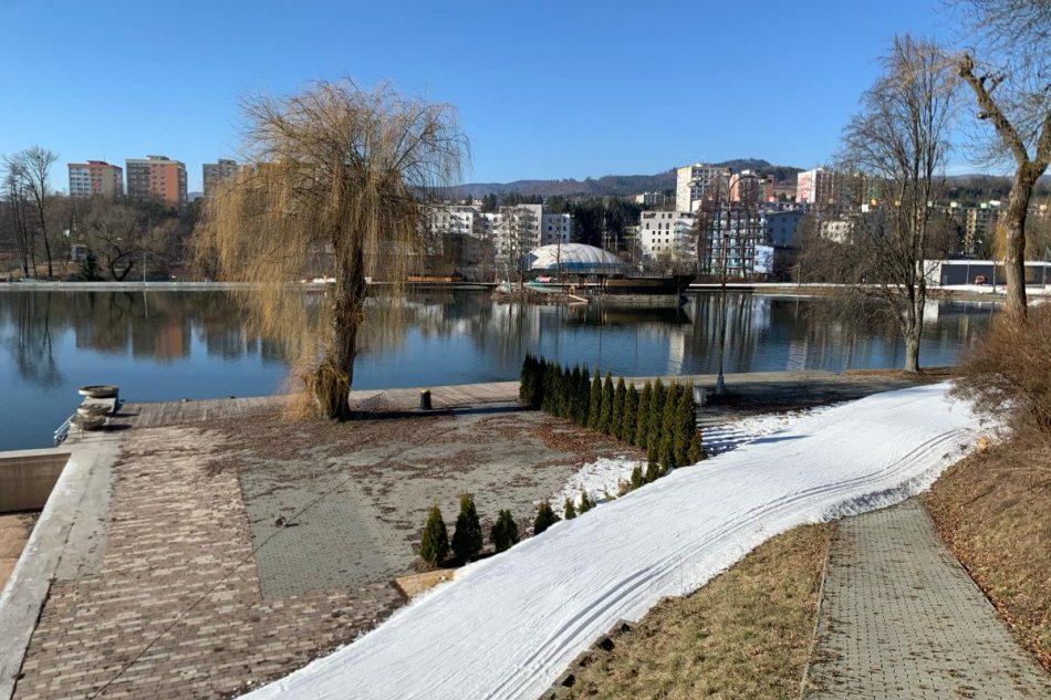 V OBRAZOCH: Ideálne podmienky na bežkovanie v Areáli zimných športov