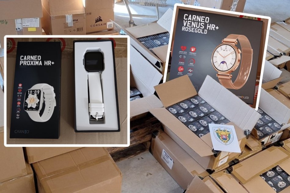 Colníci zaistili takmer 2 600 falzifikátov smart hodiniek