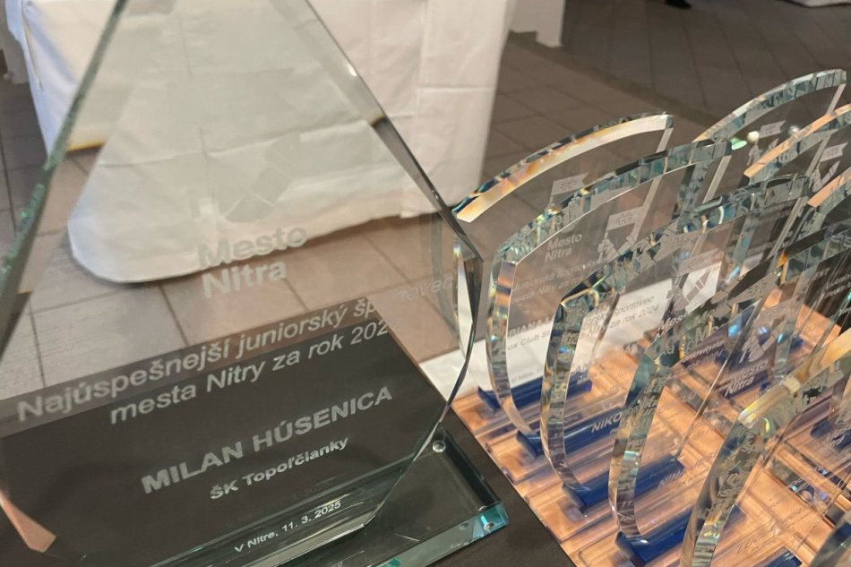 Oceňovanie športovcov Nitry za rok 2024