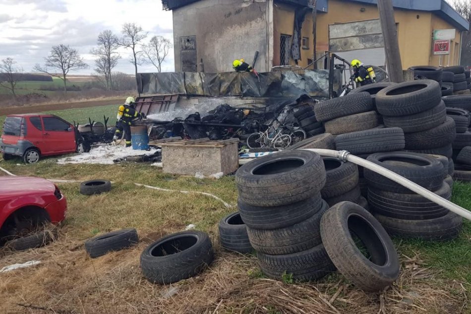 Požiar v Cabaji-Čápore