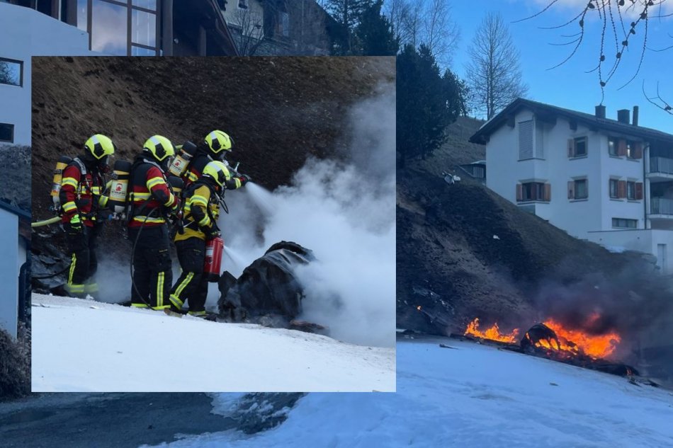 Tragická havária lietadla v Alpách