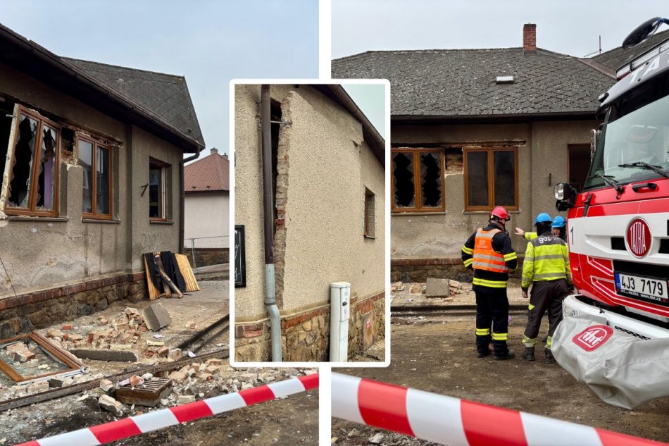 Výbuch kaviarne v meste Havlíčkův Brod