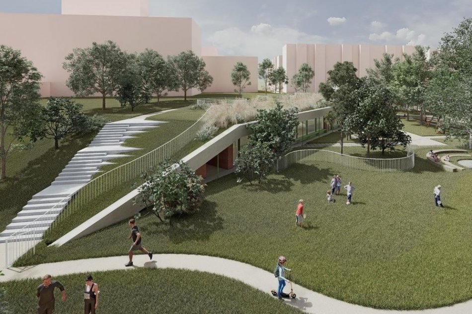 VIZUALIZÁCIE: Prístavba MŠ V Jame