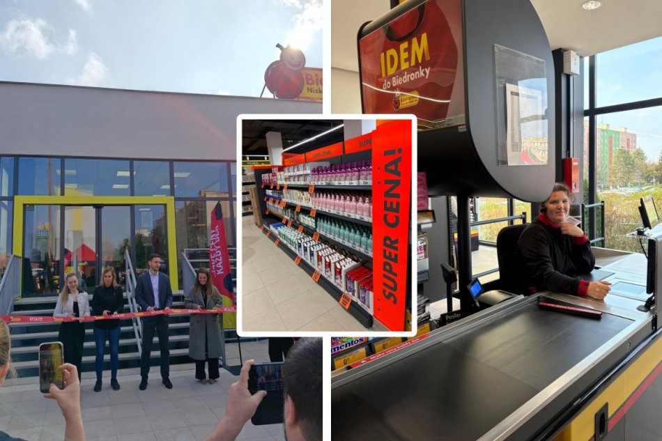 Biedronka otvorila predajňu v Senici