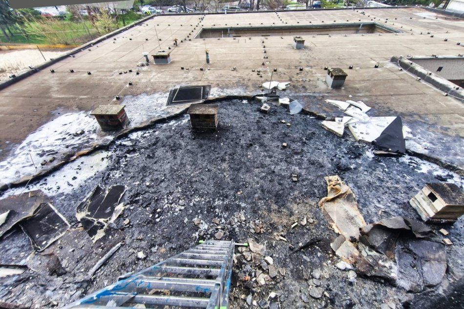 Nitriansky internát po požiari